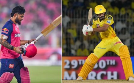 CSK vs RR:चेन्नई ने टॉस जीतकर बॉलिंग चुनी, राजस्थान को सीजन में पहली जीत की तलाश