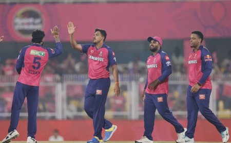 RR vs CSK:राजस्थान ने चेन्नई को छह रन से हराया, हसरंगा ने झटके चार विकेट- CSK लगातार दूसरा मैच हारी