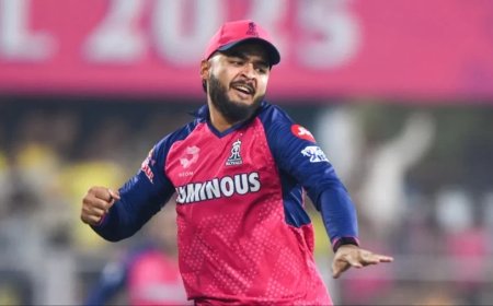 IPL 2025 RR vs CSK:इस नियम को तोड़ने वाले दूसरे कप्तान बने रियान पराग, जीत के बाद लगा जुर्माना