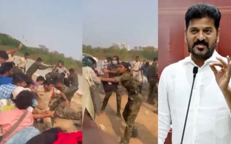 Uoh Protest:हैदराबाद यूनिवर्सिटी में बड़ा बवाल, CM रेड्डी के खिलाफ छात्रों का प्रदर्शन