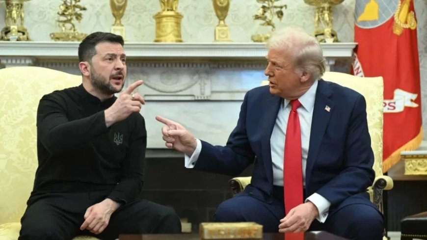 Trump-Zelenskyy Conflict:ट्रंप संग बैठक में जेलेंस्की को वो बात जो दिल पर लग गई! चौपट हुआ प्लान