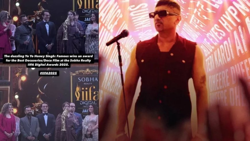 IIFA Award 2025:हनी सिंह की IIFA अवॉर्ड से चमकी किस्मत, धुल गई बैड बॉय की इमेज? जीत लिया खिताब