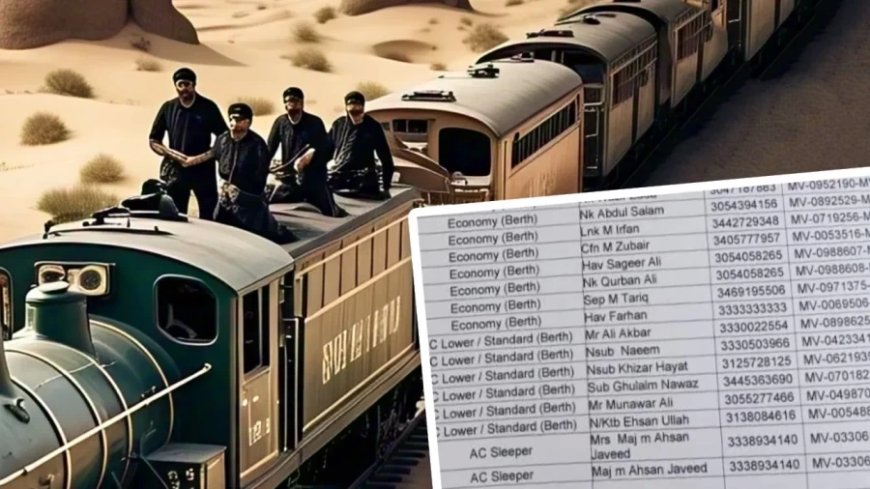 BLA Train Hijack:सिर्फ 180 जवान ही नहीं, BLA के हत्थे चढ़ा पाकिस्तान सेना का ये बड़ा अफसर