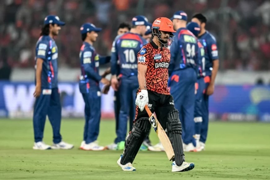 SRH vs LSG:लखनऊ ने हैदराबाद को पांच विकेट से हराया, पूरन ने 70, मार्श ने 52 रन बनाए