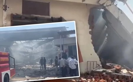 Gujarat News:गुजरात के बनासकांठा में पटाखा फैक्ट्री में हुआ भयंकर ब्लास्ट, 18 लोगों की हुई मौत