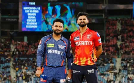 LSG vs PBKS:पंजाब ने टॉस जीतकर गेंदबाजी चुनी, लॉकी फर्ग्यूसन को मौका दिया गया