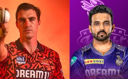 KKR vs SRH:हैदराबाद ने टॉस जीतकर गेंदबाजी चुनी- देखें प्लेइंग 11