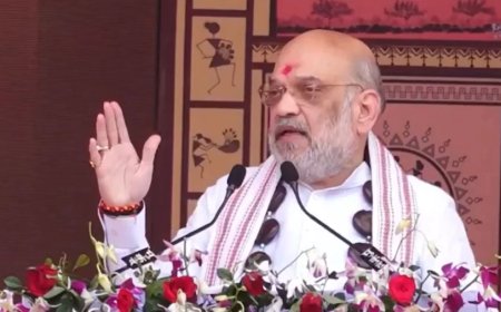 Amit Shah News:नक्सलवाद का अगले चैत्र नवरात्रि तक खात्मा... दंतेवाड़ा में गरजे शाह