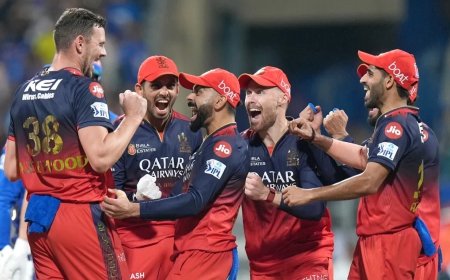 MI vs RCB:वानखेड़े में 10 साल बाद मुंबई से जीता बेंगलुरु- MI को 12 रन से हराया, कोहली-रजत की फिफ्टी