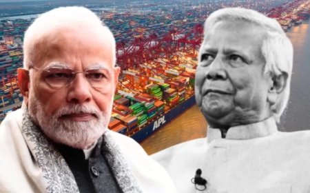 India-Bangladesh News:भारत का बांग्लादेश पर चला हंटर... ट्रांस-शिपमेंट सुविधा पर लगा ताला