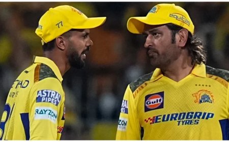 IPL 2025:एमएस धोनी फिर बने चेन्नई के कप्तान, ऋतुराज गायकवाड़ पूरे आईपीएल से बाहर