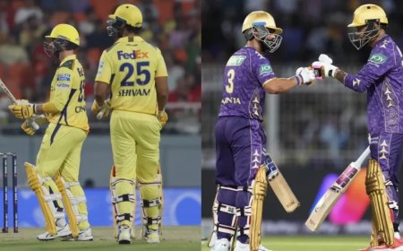 CSK vs KKR:केकेआर ने जीता टॉस, पहले गेंदबाजी करने का लिया फैसला