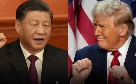 US-China Tariff War:ट्रंप का टैरिफ प्लान बना महासंकट... चीन और अमेरिका के बीच जंग फिक्स!