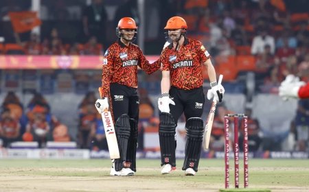 SRH vs PBKS:हैदराबाद ने IPL का दूसरा सबसे बड़ा चेज किया, पंजाब को आठ विकेट से हराया