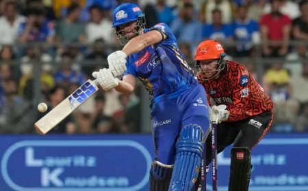 MI vs SRH:हार्दिक-जैक्स ने मिलकर मुंबई को दिलाई तीसरी जीत- हैदराबाद  को बड़ा झटका