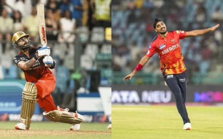 RCB vs PBKS:विराट के पास वॉर्नर को पीछे छोड़ने का मौका, अर्शदीप सिंह के पास भी बड़ा मौका