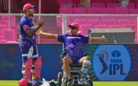 IPL 2025:RR टीम में द्रविड़ के आते ही बिगड़ गया माहौल? संजू से अनबन का दावा