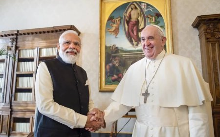 Pope Francis:पीएम मोदी समेत दुनिया भर के नेताओं ने पोप फ्रांसिस के निधन पर जताया दुख