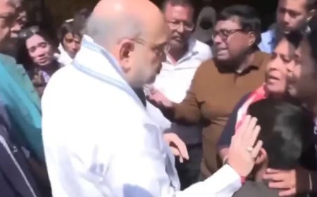 Pahalgam Terror Attack:मृतकों के परिजन शाह से मिलते ही फफक कर रो पड़े, वीडियो देख छलक पड़ेंगे आंसू