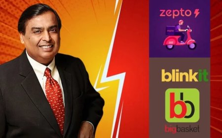Mukesh Ambani News:मुकेश अंबानी का ये ऐप देगा क्विक डिलीवरी, Blinkit-Zepto से है सीधा मुकाबला!