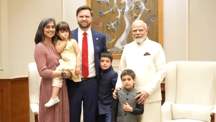 JD Vance:अमेरिकी उपराष्ट्रपति जेडी वेंस मिले PM मोदी से, होने वाली है बड़ी बैठक