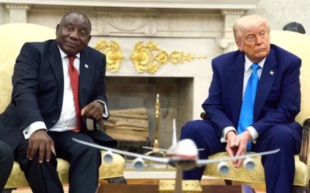 Donald Trump News:रामाफोसा से व्हाइट हाउस में भिड़े ट्रंप! जेलेंस्की जैसी स्थिति होते-होते रह गई