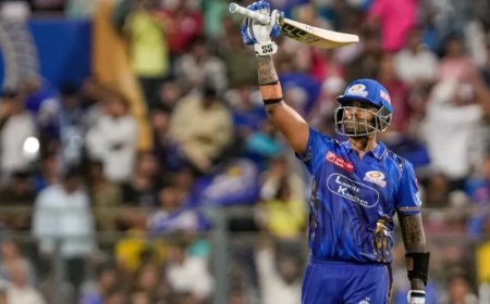 Suryakumar Yadav Record:सचिन तेंदुलकर का सूर्यकुमार तोड़ेंगे सबसे बड़ा कीर्तिमान! प्लेऑफ में पहुंचते ही रास्ता साफ