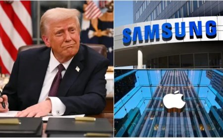 Donald Trump News:Apple को धमकी देने के बाद ट्रंप ने Samsung को निशाने पर लिया, दे दी यह चेतावनी
