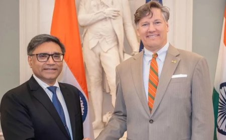 India-America Relations:US उप विदेश मंत्री और विक्रम मिसरी के बीच हुई वार्ता, क्षेत्रीय स्थिरता पर भी हुई चर्चा