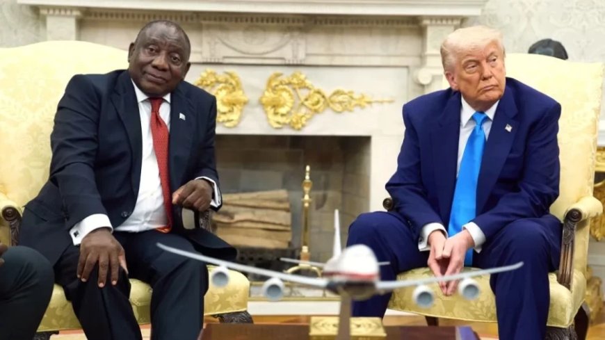 Donald Trump News:रामाफोसा से व्हाइट हाउस में भिड़े ट्रंप! जेलेंस्की जैसी स्थिति होते-होते रह गई