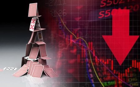 Share Market Crash:ताश के पत्तों की तरह ढह गया बाजार, अडानी पर फिर भी हुई पैसों की बौछार