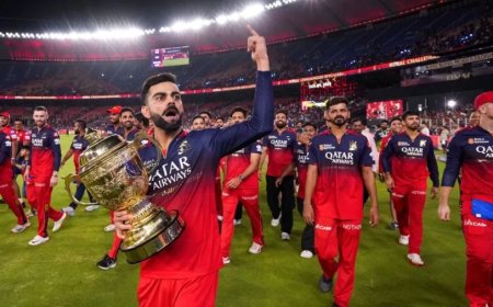 RCB vs PBKS:IPL चैंपियन बनने के बाद विराट का पहला पोस्ट, 18 साल तक इंतजार कराया...
