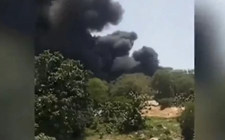 Ahmedabad Plane Crash:अहमदाबाद में एअर इंडिया का प्लेन क्रैश, लंदन जा रही फ्लाइट में सवार थे 130 यात्री