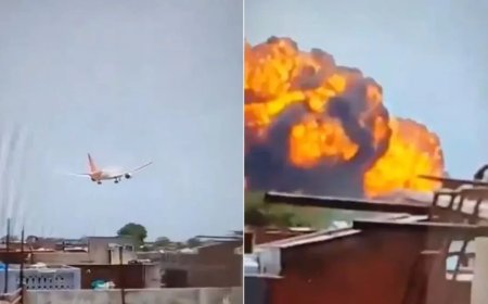Ahmedabad Plane Crash:एयर इंडिया प्लेन क्रैश में कई यात्रियों की मौत, एक जिंदा मिला, पुलिस कमीश्नर का बयान