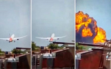Ahmedabad Plane Crash:अहमदाबाद विमान हादसे में 297 लोगों की हुई मौत, हादसे वाली जगह पहुंचे पीएम मोदी