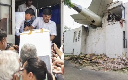 Ahmedabad Plane Crash:47 मृतकों की DNA टेस्ट में हुई पहचान, परिजनों को सौंपे गए 24 शव