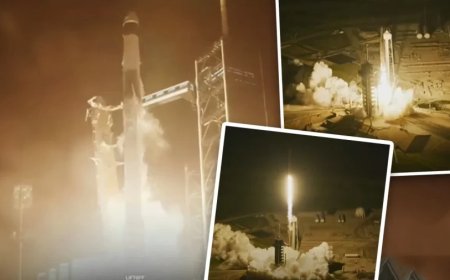 Axiom-4 Mission:शुभांशु शुक्ला ने रचा इतिहास, Axiom-4 मिशन अंतरिक्ष के लिए रवाना हुआ