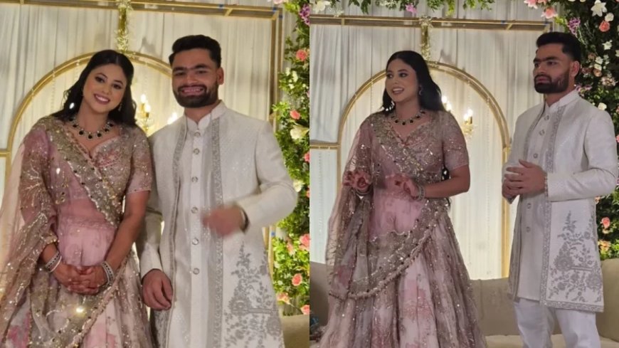 Rinku Singh Engagement:रिंकू सिंह और प्रिया सरोज की सगाई की पहली तस्वीर आई सामने