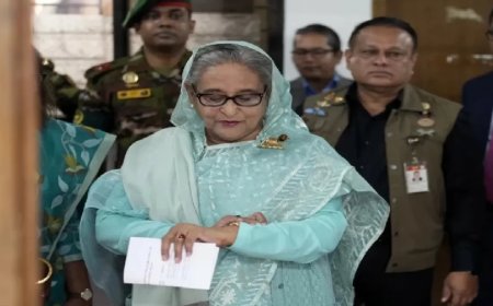 Sheikh Hasina News:शेख हसीना बांग्लादेश में 'दोषी' करार, कोर्ट ने सुनाई 6 महीने की सजा