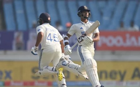 IND vs ENG:जायसवाल ने तोड़ा रोहित शर्मा का रिकॉर्ड, SENA देश में कर दिया ये कारनामा