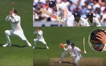 IND vs ENG:गिल के सिर पर लगी गेंद, ब्रूक ने इतनी जोर से मारा स्ट्रोक; सभी रह गए हैरान