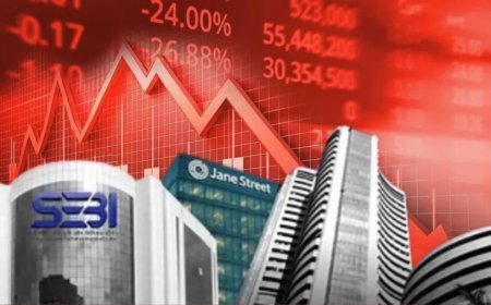 Share Market Crash:शेयर बाजार में जेन स्ट्रीट पर कार्रवाई से भूचाल, 12,000 करोड़ डूबे!