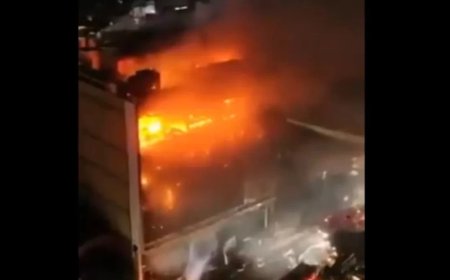 Iraq Fire News:इराक के शॉपिंग मॉल में भीषण आग, कम से कम 50 लोगों की मौत का दावा