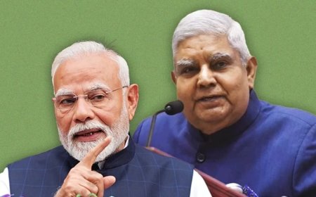 Jagdeep Dhankhar:आपके अच्छे स्वास्थ्य की कामना करता हूं, धनखड़ के इस्तीफे पर PM बोले