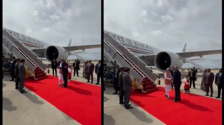PM Modi In Maldives:मालदीव में पीएम मोदी का स्वागत करने मंत्रियों की फौज संग पहुंचे राष्ट्रपति मुइज्जू