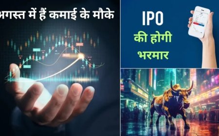 UPComing IPO Alert:अगस्त 2025 में आ रहे हैं कई बड़े आईपीओ, कमाई के होंगे जबरदस्त मौके