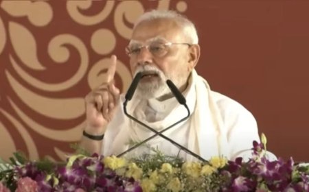 Operation Sindoor:Op सिंदूर को तमाशा बताया गया... PM बोले- आतंकी सपा से पूछकर मारें क्या