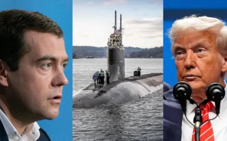 Donald Trump News:रूस के पूर्व राष्ट्रपति ने ऐसा क्या कहा कि भड़क उठे ट्रंप? तैनात की परमाणु पनडुब्बी