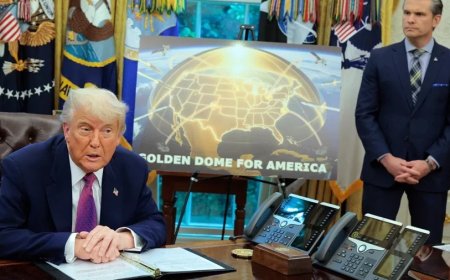 US Golden Dome:इजराइल का आयरन डोम भी US के आगे भरेगा पानी, ट्रंप तैयार कर रहा ऐसा गोल्डन डोम