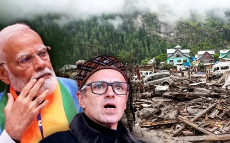 Cloudburst In Kishtwar:किश्तवाड़ त्रासदी में 60 लोगों की मौत, PM मोदी ने की CM उमर से बात